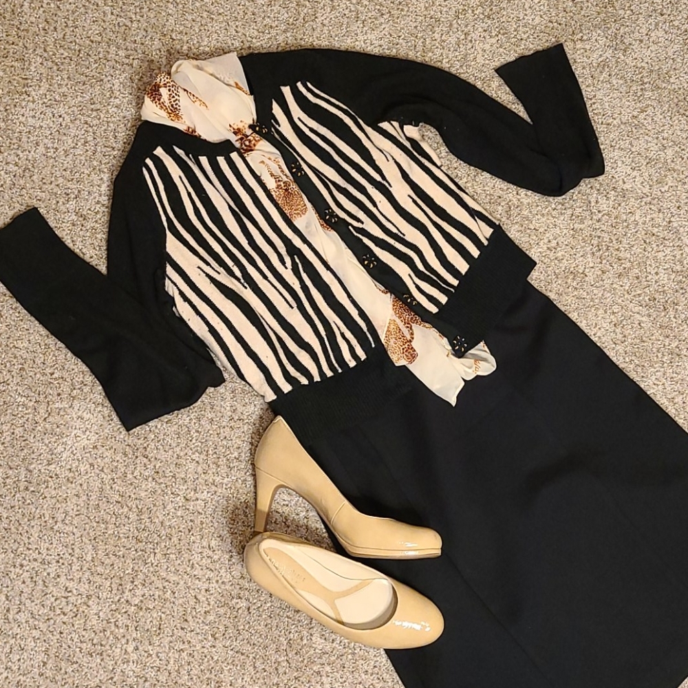 Gorgeous zebra sweater